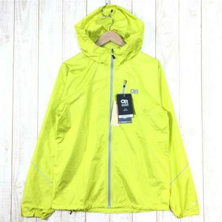 MENs S アウトドアリサーチ ヘリウム レイン ジャケット Helium Rain Jacket パーテックスシールド防水透湿 レインシェル フーディ OUTDOOR RESEARCH 275386/19842910 Sulphur イエロー系(その他)