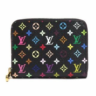 ルイヴィトン(LOUIS VUITTON)のルイ ヴィトン LOUIS VUITTON コインケース モノグラム マルチカラー ジッピーコインパース モノグラムマルチカラー ノワール ユニセックス 送料無料【中古】 h30240f(コインケース)