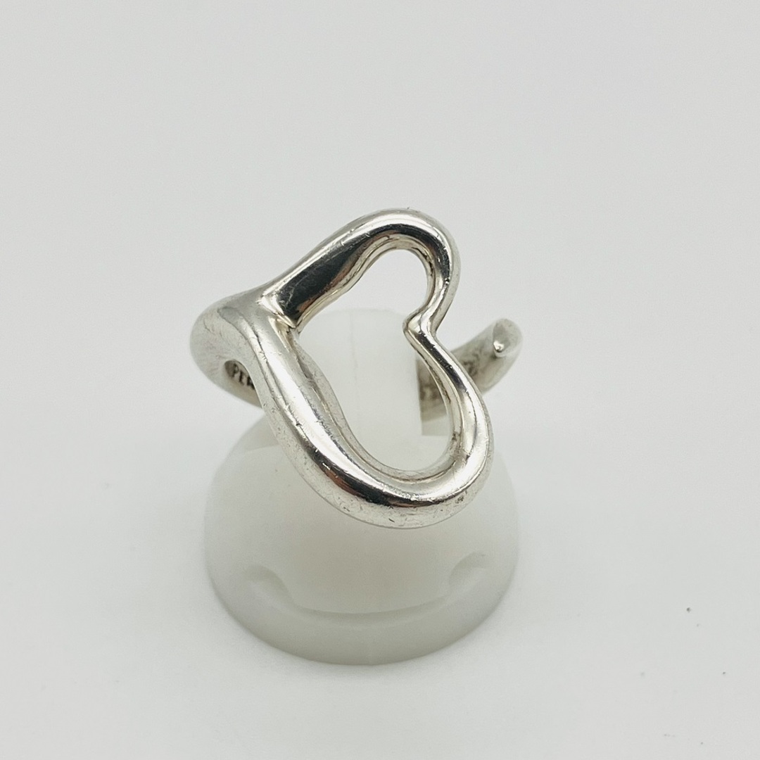 TIFFANY&Co.ティファニー オープンハート リング 7号 せせこましい TIFFANY&Co.ティファニー オープンハート リング 7号 せせこましい