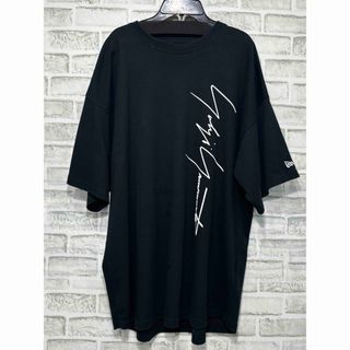 ヨウジヤマモト(Yohji Yamamoto)のYohji Yamamoto NEWERA ロゴ　オーバーサイズ　Tシャツ(Tシャツ/カットソー(半袖/袖なし))