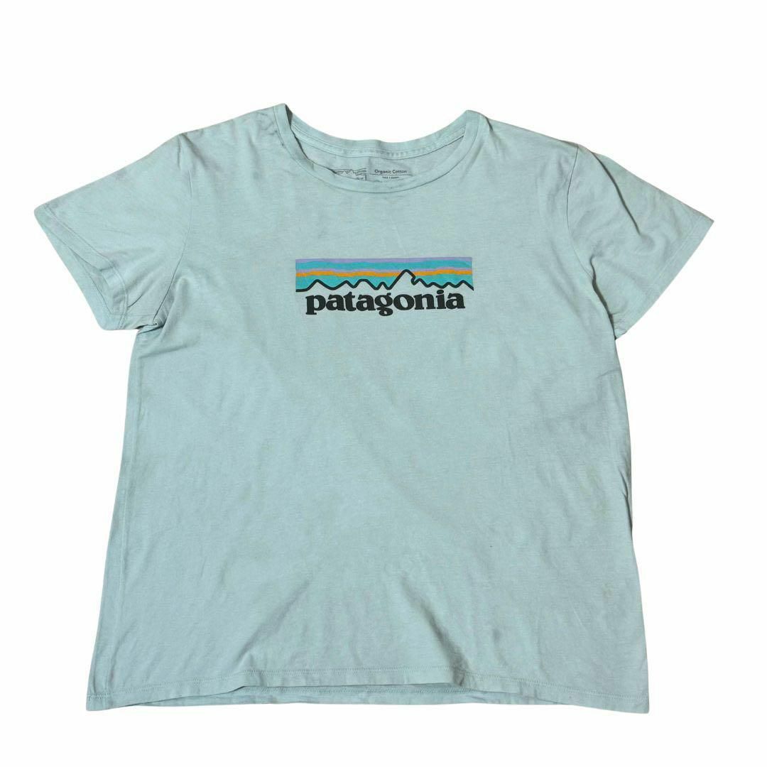 patagonia(パタゴニア)のパタゴニア　オーガニックコットン　Tシャツ 企業ロゴ　プリント　ユニセックス　M メンズのトップス(Tシャツ/カットソー(半袖/袖なし))の商品写真