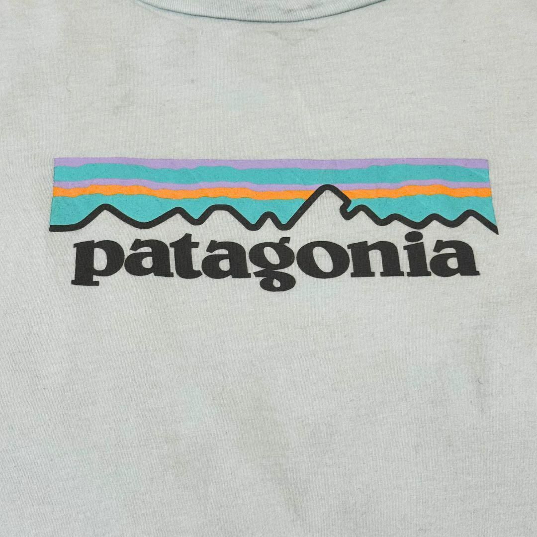 patagonia(パタゴニア)のパタゴニア　オーガニックコットン　Tシャツ 企業ロゴ　プリント　ユニセックス　M メンズのトップス(Tシャツ/カットソー(半袖/袖なし))の商品写真