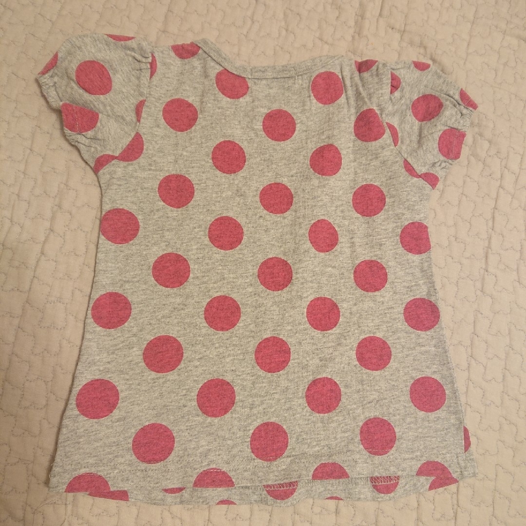 半袖シャツ 100 キッズ/ベビー/マタニティのキッズ服女の子用(90cm~)(Tシャツ/カットソー)の商品写真