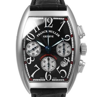 フランクミュラー(FRANCK MULLER)のトノウカーベックス デイト クロノグラフ Ref.7880CC AT 中古品 メンズ 腕時計(腕時計(アナログ))