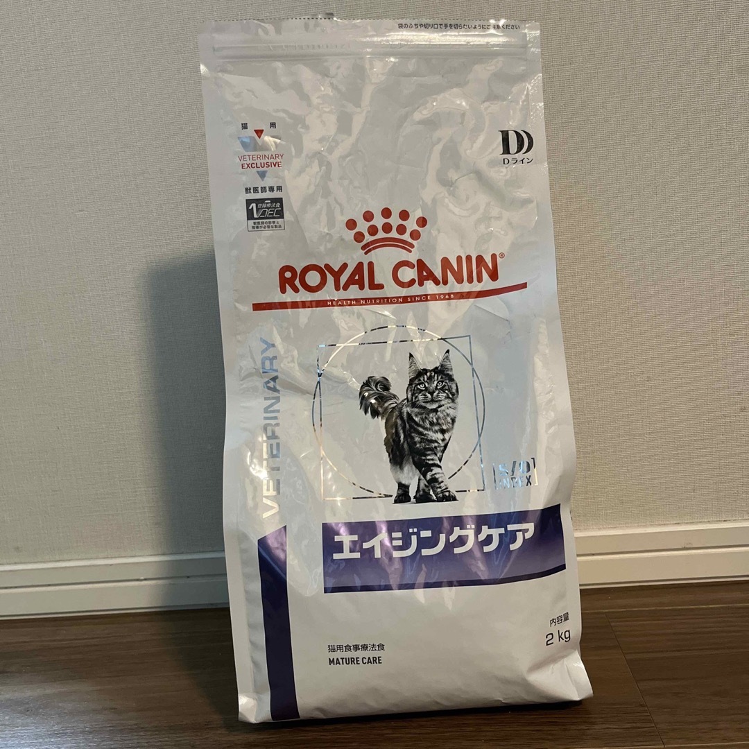 ROYAL CANIN(ロイヤルカナン)の⚠️開封済⚠️ ロイヤルカナン 猫用 エイジングケア ドライ 2kg その他のペット用品(猫)の商品写真