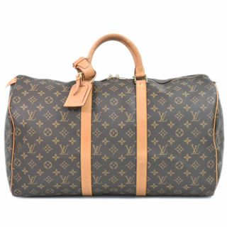 ルイヴィトン(LOUIS VUITTON)の本物 ルイヴィトン LOUIS VUITTON LV キーポル 50 モノグラム ボストンバッグ ハンドバッグ トラベルバッグ ブラウン M41426 Keepall ビトン バッグ 中古(ボストンバッグ)