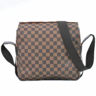 ルイヴィトン(LOUIS VUITTON)の本物 ルイヴィトン LOUIS VUITTON LV ナヴィグリオ ダミエ エベヌ ショルダーバッグ メッセンジャーバッグ ブラウン N45255 Naviglio ビトン バッグ 中古(ショルダーバッグ)