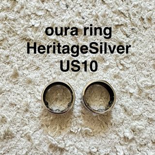 ouraring オーラリング HeritageSilver,US10 本体のみ(リング(指輪))