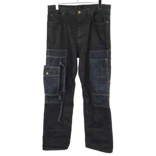 LOUIS VUITTON ルイヴィトン 22AW Karakoram Denim Trousers カラコラムデニムパンツ 1AA4NJ   RM222V NS9 HND05W インディゴ 33