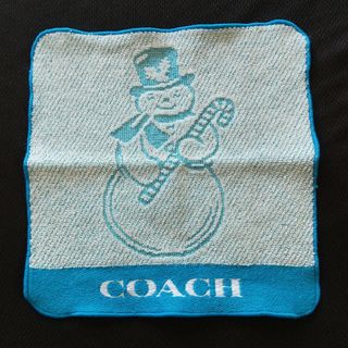 COACH - 非売品 COACH コーチ ノベルティ 水色 雪だるまノベルティでいただきました