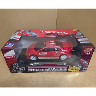 1/18 プジョー307 WRC TOTAL #5 ラリー北海道 PEUGEOT(ミニカー)