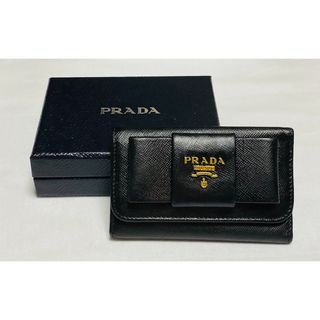 PRADA キーケース リボン