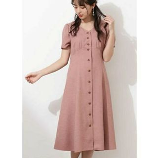 JILL by JILLSTUART - ジルバイジルスチュアート♡リボン＆シャーリングワンピース