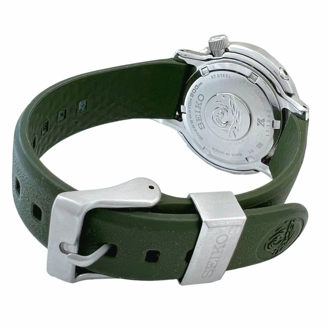 SEIKO(セイコー)のセイコー　時計　ダイバー　カーキ　メンズ　プロスペックス　ソーラー　レア　希少 メンズの時計(腕時計(アナログ))の商品写真