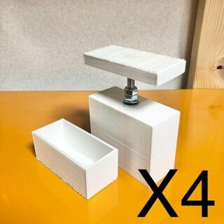 2ｘ4　アジャスター　ラブリコ ディアウォール 風強化品　4セット(棚/ラック/タンス)