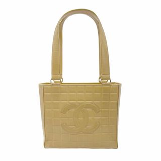 シャネル(CHANEL)のシャネル CHANEL ハンドバッグ チョコバー レザー ベージュ レディース 送料無料【中古】 z0549(ハンドバッグ)