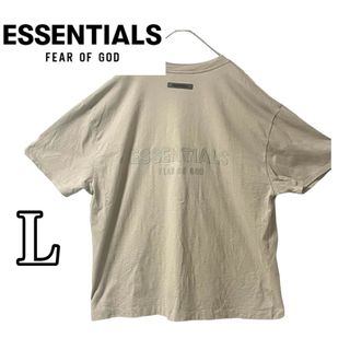 エスエッセンシャルズ(S.ESSENTIALS)のエッセンシャルズ FOG essentials Tシャツ バックロゴ  L(Tシャツ/カットソー(半袖/袖なし))