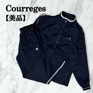 クレージュ(Courreges)のCourreges クレージュ ジャージ セットアップ 刺繍　トラックジャケット(トレーナー/スウェット)
