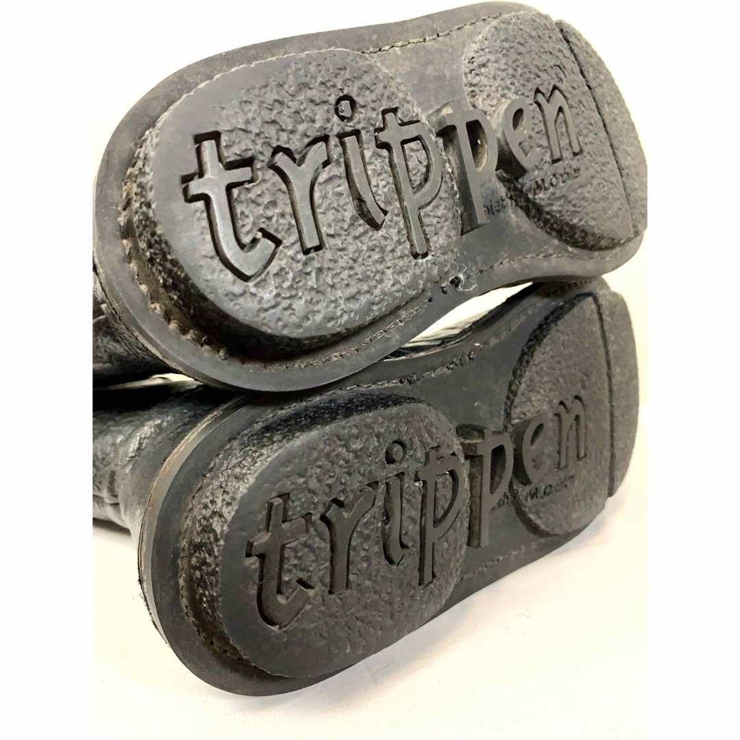 trippen - 【美品】trippen ロングブーツ 35(22.5〜23)ブラック trippen - 【美品】trippen ロングブーツ 35(22.5〜23)ブラック