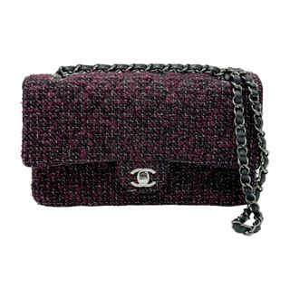 シャネル(CHANEL)のシャネル CHANEL ショルダーバッグ マトラッセ ツイード ボルドー レディース 送料無料【中古】 z0550(ショルダーバッグ)