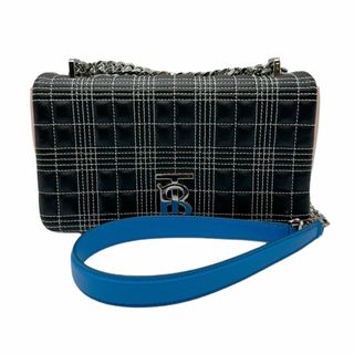 BURBERRY - バーバリー BURBERRY ショルダーバッグ ブラック×ピンク レディース 送料無料【中古】 z0553