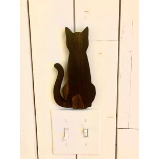 猫　キャット　シルエット　壁飾り　壁掛け　モビール　雑貨　北欧　キャットウォーク(その他)