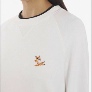 MAISON KITSUNE' - メゾン キツネ チラックスフォックス パッチ クラシック スウェットシャツ　ｌサ