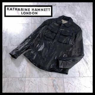 KATHARINE HAMNETT - 90s 00s archive キャサリンハムネット 本革 レザージャケット