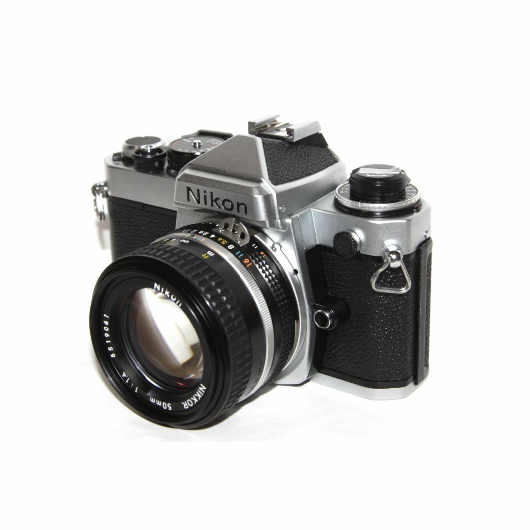 Nikon(ニコン)の【美品】Nikon FE Ai-S NIKKOR 50mm F1.4 ニコン スマホ/家電/カメラのカメラ(フィルムカメラ)の商品写真