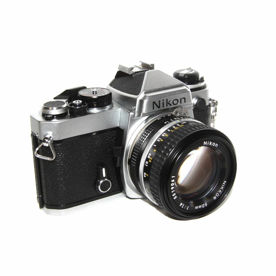 Nikon(ニコン)の【美品】Nikon FE Ai-S NIKKOR 50mm F1.4 ニコン スマホ/家電/カメラのカメラ(フィルムカメラ)の商品写真