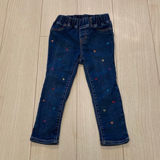 ギャップ(GAP)のGAP ジーンズ　女の子　85 90 95 100ハート パンツ　ズボン(パンツ/スパッツ)