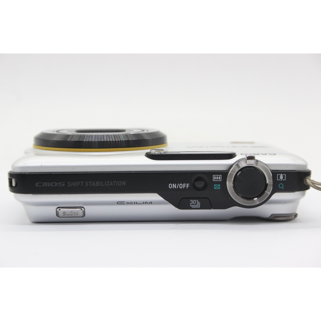 【返品保証】 カシオ Casio Exilim EX-PC100 ホワイト 5x バッテリー付き コンパクトデジタルカメラ  s8830 スマホ/家電/カメラのカメラ(コンパクトデジタルカメラ)の商品写真