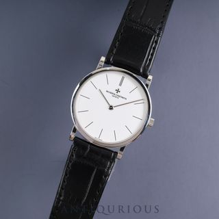 ヴァシュロンコンスタンタン(VACHERON CONSTANTIN)のVACHERON・CONSTANTIN ヴァシュロン・コンスタンタン PATRIMONY パトリモニー 33093/3 手巻き Cal.1003/2 WG 革 純正尾錠（750）ホワイト文字盤(腕時計(アナログ))