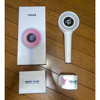 トゥワイス(TWICE)の【美品】TWICE Candybong & LIGHT STRAP(ペンライト)