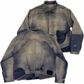 リーバイス(Levi's)の希少！ Levi's リーバイス 1878年モデル トリプルプリーツ Tバック(Gジャン/デニムジャケット)