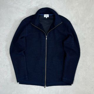 LANVIN - ランバン　ランバンオンブルー　LANVIN　ブルゾン　ダブルジップ　古着