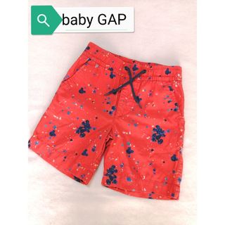 ベビーギャップ(babyGAP)の【baby GAP 】キッズ・ハーフパンツ・短パン・ディズニー・ミッキー・110(パンツ/スパッツ)