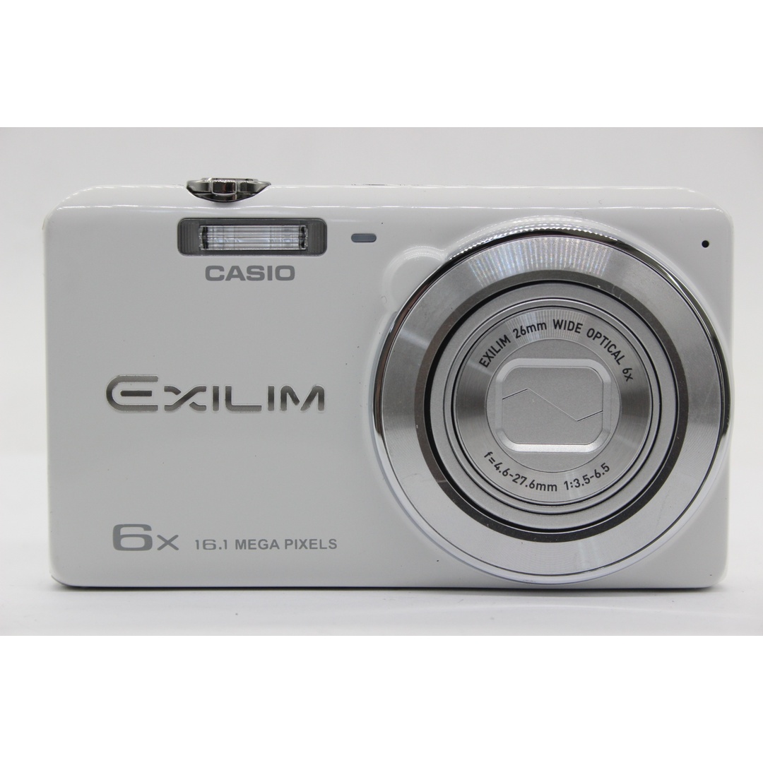 【返品保証】 カシオ Casio Exilim EX-ZS25 ホワイト 6x バッテリー付き コンパクトデジタルカメラ  s8839 スマホ/家電/カメラのカメラ(コンパクトデジタルカメラ)の商品写真