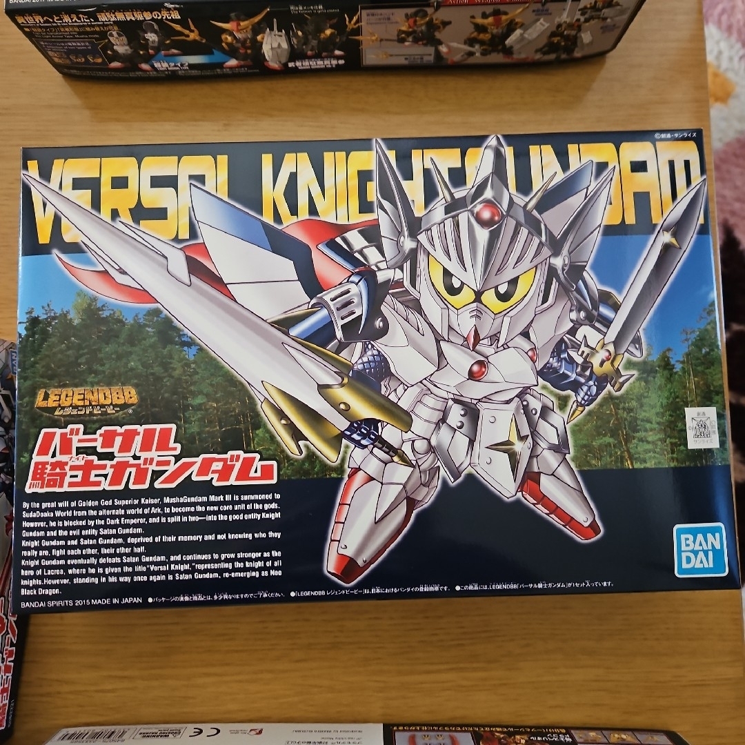 BANDAI(バンダイ)のガンプラ　ナイトガンダム　新品未開封　6点 エンタメ/ホビーのおもちゃ/ぬいぐるみ(キャラクターグッズ)の商品写真