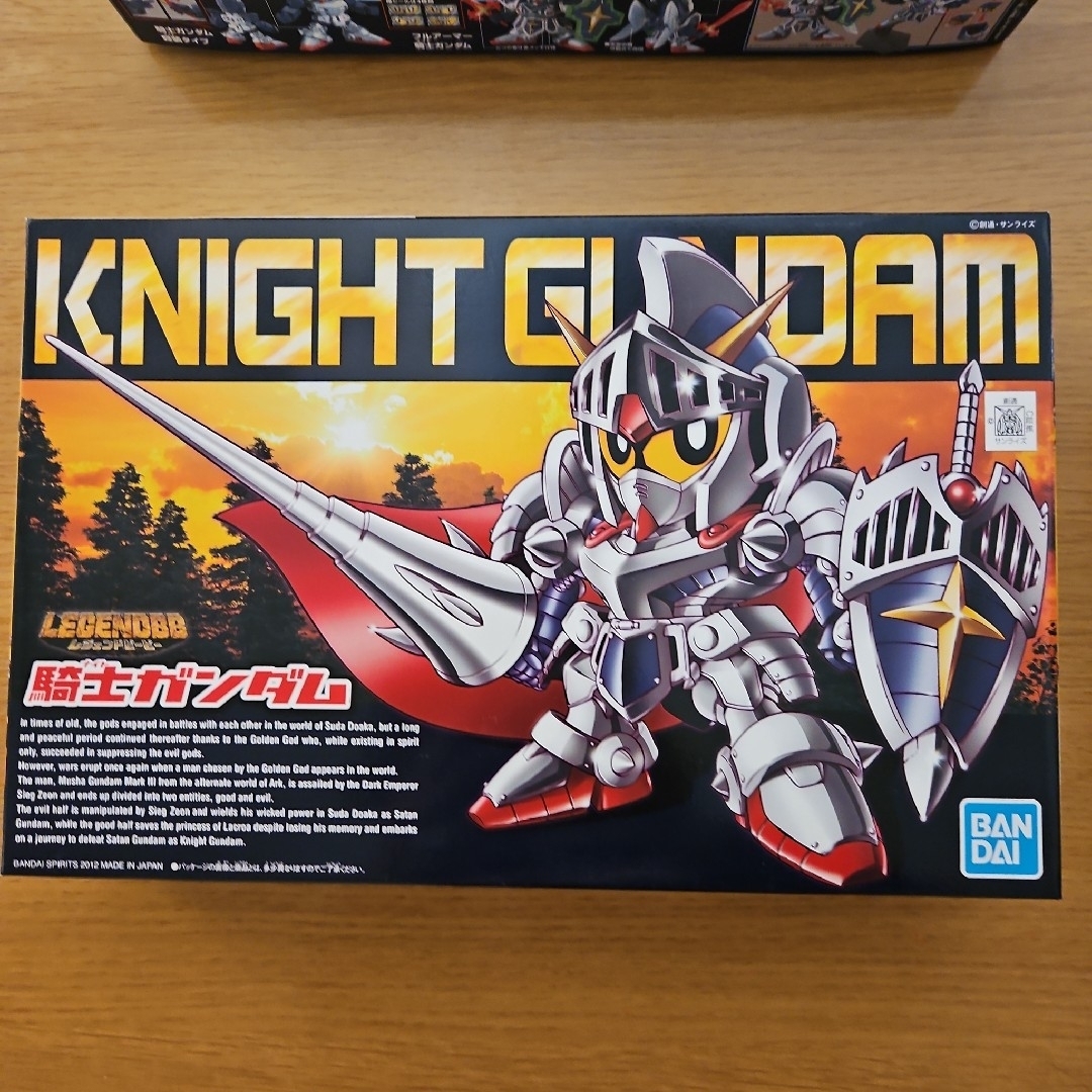 BANDAI(バンダイ)のガンプラ　ナイトガンダム　新品未開封　6点 エンタメ/ホビーのおもちゃ/ぬいぐるみ(キャラクターグッズ)の商品写真