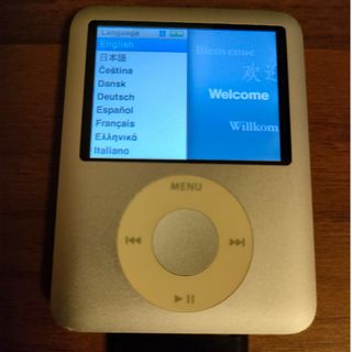 アイポッド(iPod)のi pod 4GB 専用ケーブル付(ポータブルプレーヤー)