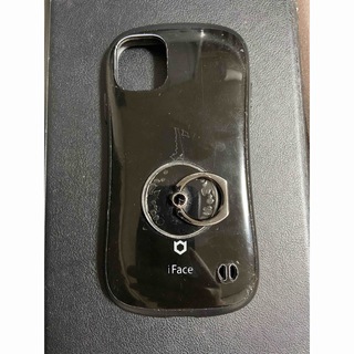 iface iPhone11 ケース ブラック 黒 リング付き ジャンク(iPhoneケース)