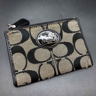 コーチ(COACH)の即決 COACH コーチ シグネチャー コインケース 小銭入れ(コインケース)