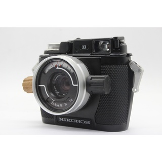 【訳あり品】 ニコン Nikon NIKONOS II ブラック W-NIKKOR 35mm F2.5 水中カメラ  s9253(フィルムカメラ)