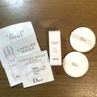 ディオール(Dior)のディオール◆クッション用パフ カプチュールトータルサンプルセット(パフ・スポンジ)