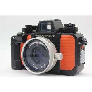 【返品保証】 ニコン Nikon NIKONOS-V オレンジ W-NIKKOR 35mm F2.5 水中カメラ  s9255(フィルムカメラ)