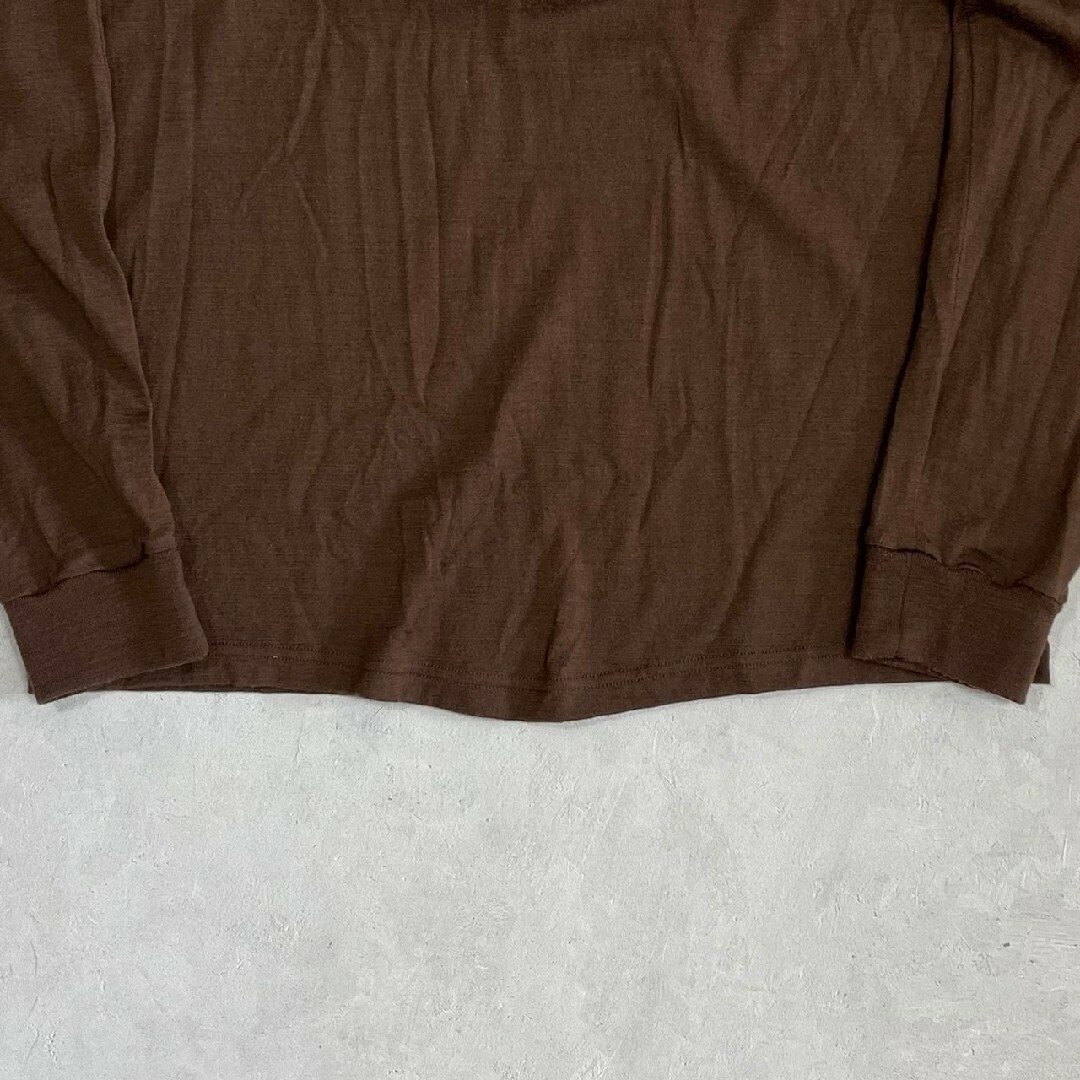 Graphpaper(グラフペーパー)のグラフペーパー　セーター　Washable Wool High Neck Tee メンズのトップス(ニット/セーター)の商品写真