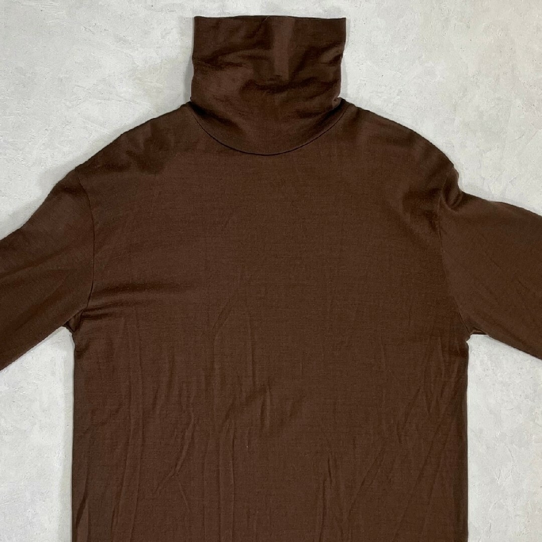 Graphpaper(グラフペーパー)のグラフペーパー　セーター　Washable Wool High Neck Tee メンズのトップス(ニット/セーター)の商品写真