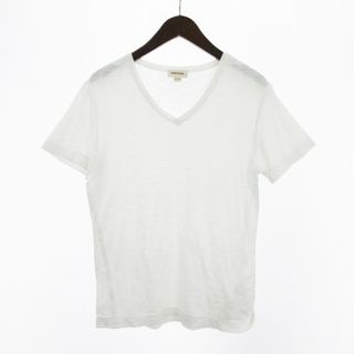 ディーゼル(DIESEL)のディーゼル Tシャツ カットソー 半袖 コットン100％ 白 XS ■002(Tシャツ/カットソー(半袖/袖なし))