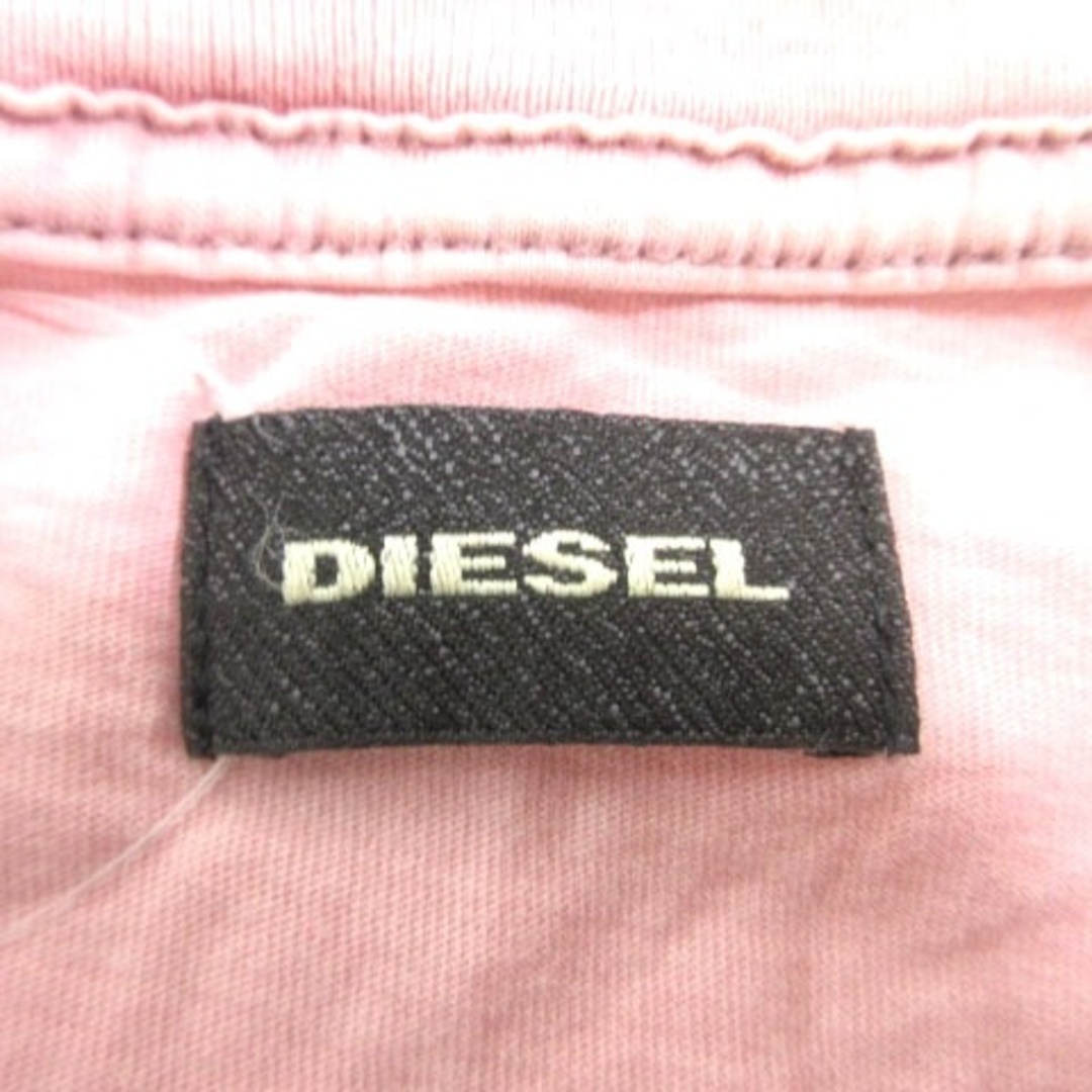 DIESEL(ディーゼル)のディーゼル プリント Tシャツ 半袖 クルーネック M ピンク ■052 ■SH レディースのトップス(Tシャツ(半袖/袖なし))の商品写真